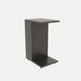 Hanah Home Mesa Auxiliar Escandinava Anthracite con Ruedas 30x40x63 cm Tablero Melamina 18 mm